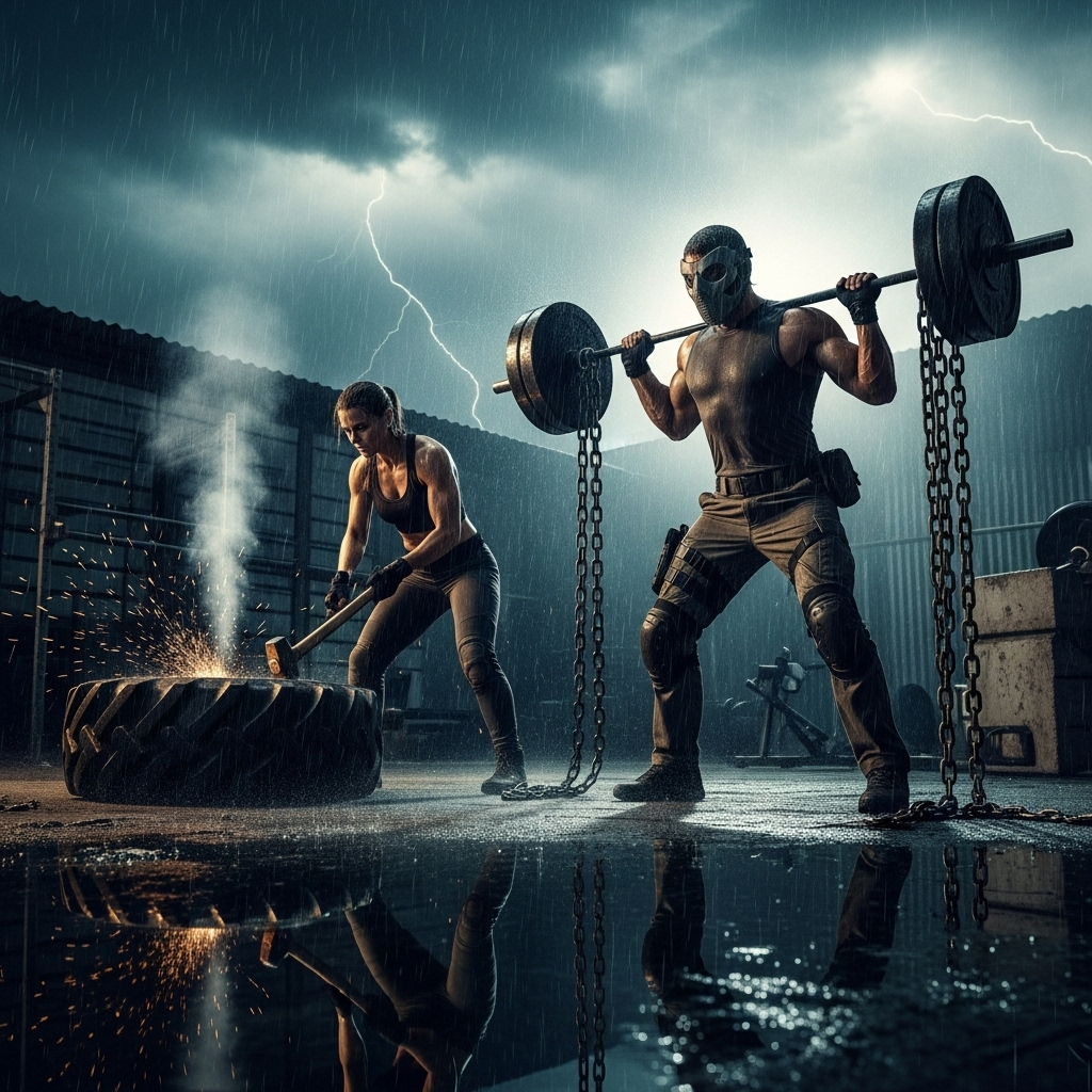 The brotherhood effect: training partners who bleed together