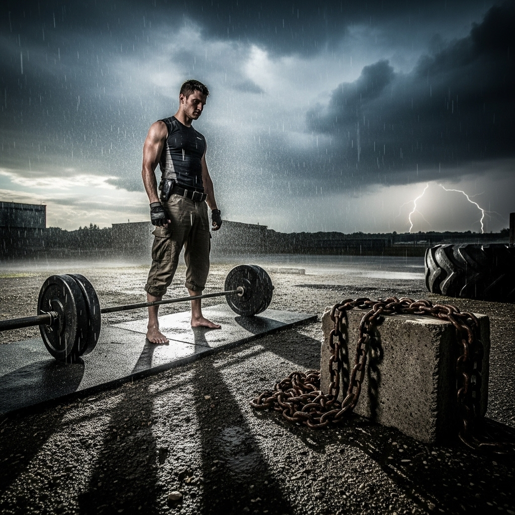 Training barefoot for primal connection